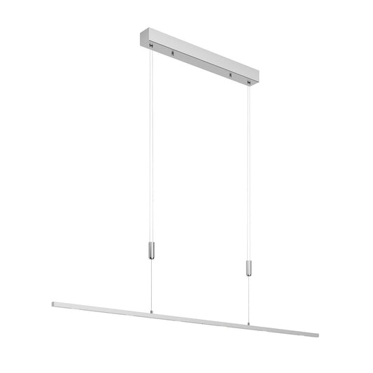 Lucande LED pendant light adjustable in height, dimmable via wall switch Dining table hanging lamp 140 cm 6x 5W dining table lamp living room lamp