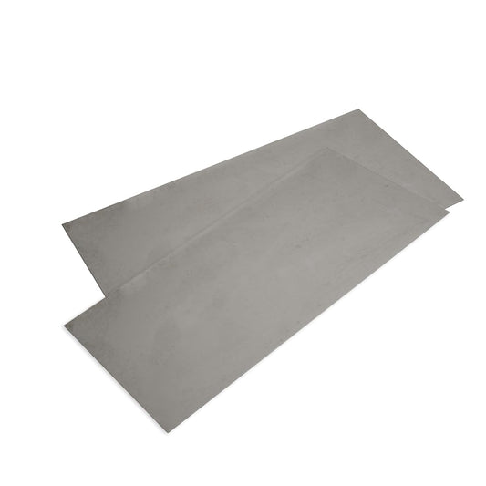 2x Carbon steel sheet car body sheet 0.8mm welding sheet repair sheet 250x500 mm