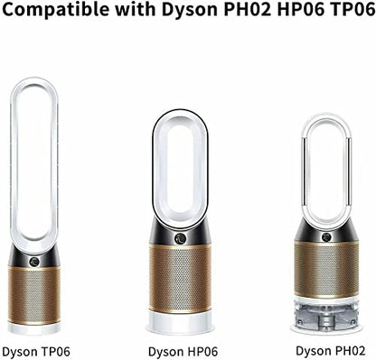 Air purifier HEPA & carbon filter compatible with Dyson PH01 Pure Humidify + Cool, HP06 Pure Hot + Cool Cryptomic, TP06, TP09, HP06, PH01, PH02, TP07, HP07, HP09, 970341-01, 965432-01.
