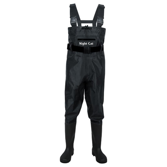 Night Cat Chest Waders Men Women Chest Waders with Boots Waterproof Breathable Crosswater Waders