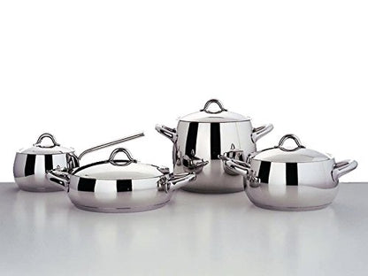Alessi "MAMI" Stainless Steel Lid, 20 cm, Silver