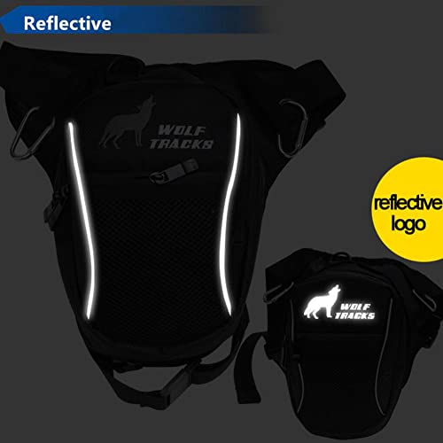 Thigh pouch and leg bag for men and women, sports leg bag for running, cycling, motorcycling, sports, and work.