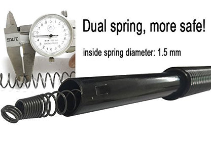 ITTA 20kg-110kg Dual Spring Power Twister Bar, Super Heavy Duty Arm and Chest Builder Strengthener Armdrücken (40)