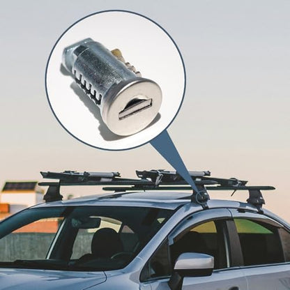 2 lock cores for Thule, One-Key System Includes 2 lock cylinders, 1 key, and 1 control key