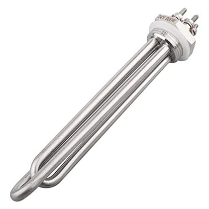 AIICIOO Heating Element Stainless Steel 1 inch Diameter 33.2mm 2U 24V 900W.