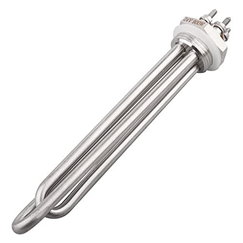 AIICIOO Heating Element Stainless Steel 1 inch Diameter 33.2mm 2U 24V 900W.