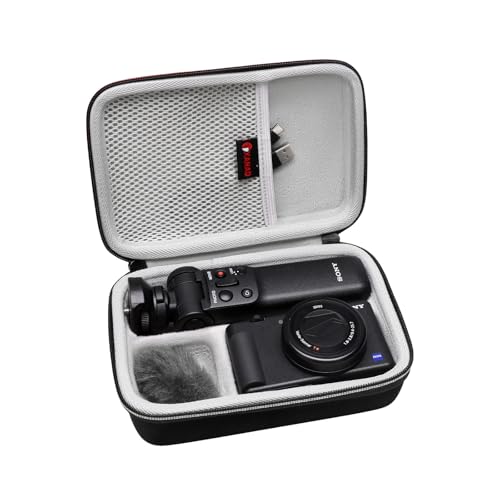 XANAD Eva travel bag for Sony ZV-1 ZV-1II 2 camera with vlogger accessory kit tripod and microphone - travel protection carrying case