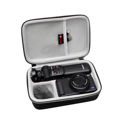 XANAD Eva travel bag for Sony ZV-1 ZV-1II 2 camera with vlogger accessory kit tripod and microphone - travel protection carrying case