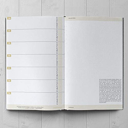 A great plan timeless | Holistic undated planner for more mindfulness and self-love | A5 planner (candy)