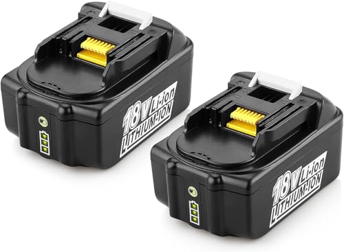 2 pieces 18V 5Ah BL1850 battery & charger DC18RD 2-port dual fast charger for Makita BL1830 BL1840 BL1850 BL1860 196933-6, radio DMR100, DMR101, DMR102, DMR103B, DMR104, DMR105, DMR108