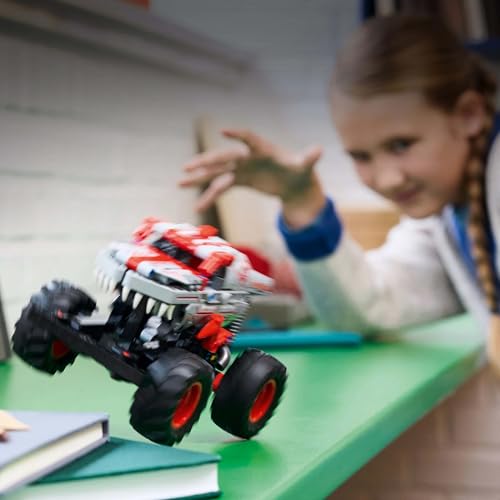LEGO Technic Monster Jam ThunderROARus, toy monster truck with pull-back function, building toy for kids, gift for boys and girls ages 7 and up 42200