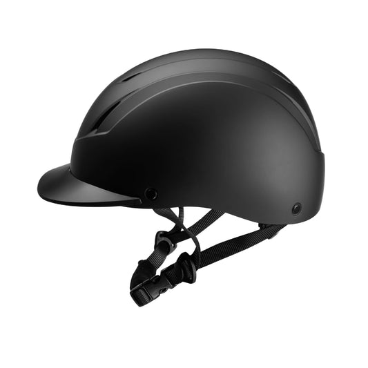 PFIFF Unisex Youth Riding Helmet ProtectionX, Black, S