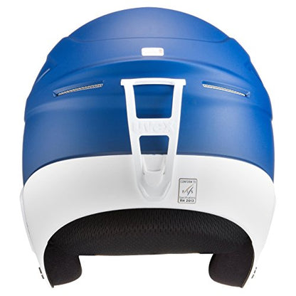 Uvex Race + Ski Helmet, Cobalt-White mat, 51-52 cm