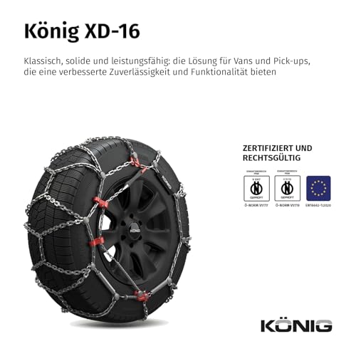 KING XD-16 220 - snow chains