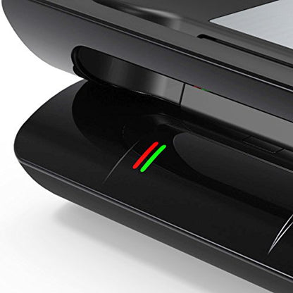 Princess Contact Grill 117001, sandwich maker with removable grill plates, 700 watts, 23x13cm grilling surface, 0.75m cable length, non-stick coated