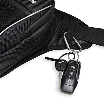 Thigh pouch and leg bag for men and women, sports leg bag for running, cycling, motorcycling, sports, and work.