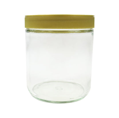 48 Neutral glasses 500g (405ml) in a box with lid for food Honey jars Neutral glasses Glass Bees Honey Jam Fruits Storage jar