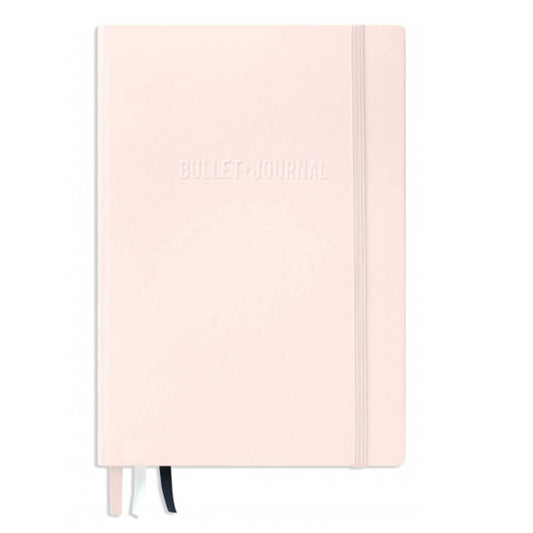Lighthouse1917 363573 Bullet Journal - Edition 2, Notebook Medium (A5), Hardcover, 206 numbered pages, 120 g/m² paper, dotted, Blush