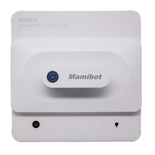 Mamibot second-hand window cleaning robot for cleaning framed windows indoors and outdoors, random black and white colors.