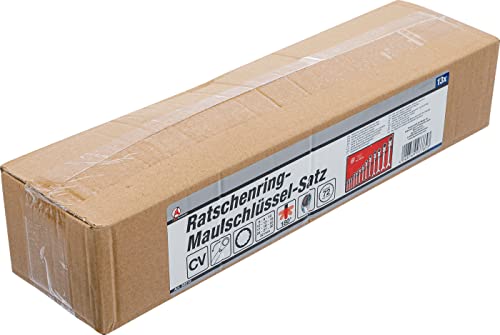 BGS Do it yourself ratcheting wrench set, flexible heads, sizes 8 - 32 30012