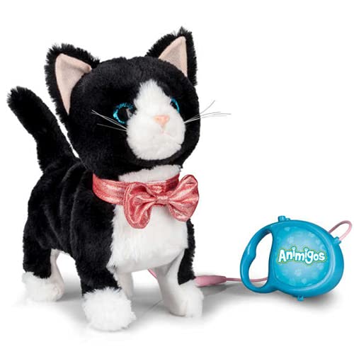 Animigos plush cat that meows and walks (with remote control)
