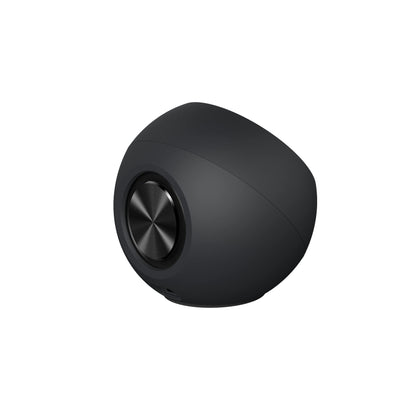 CREATIVE Pebble V3 desktop speakers with USB-C 2.0, USB Audio, Clear Dialog, Bluetooth 5.0, 8W RMS, 16W peak power, and USB-A adapter included (black)