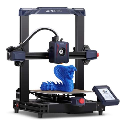 Anycubic Kobra 2 3D printer, 6 times faster high-speed 3D printer with 300mm/s, LeviQ 2.0 auto-leveling, new extruder and cooling system, open source.