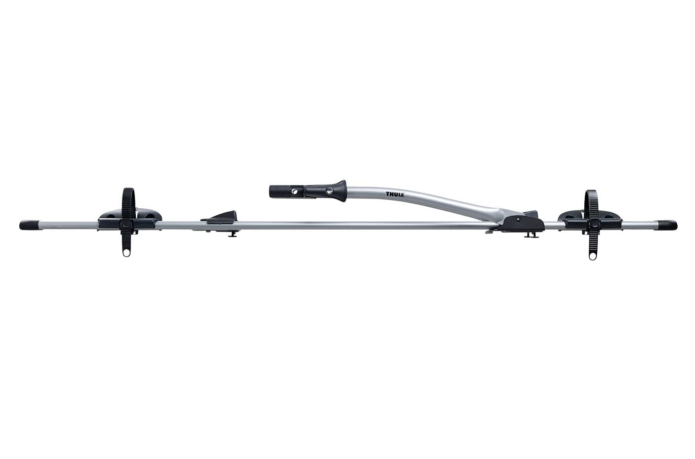 Thule FreeRide roof bike rack, bike carrier for roof, Aluminum, One-Size, Silver