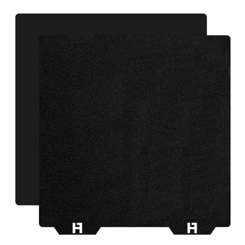 HzdaDeve Upgrade 310x310mm double-sided textured PEI Pro bed plate for Artillery SW-X1/X2, Geeetech A30/M/T, Anet A8, LK5 LK1 3D printers build surface platform mat