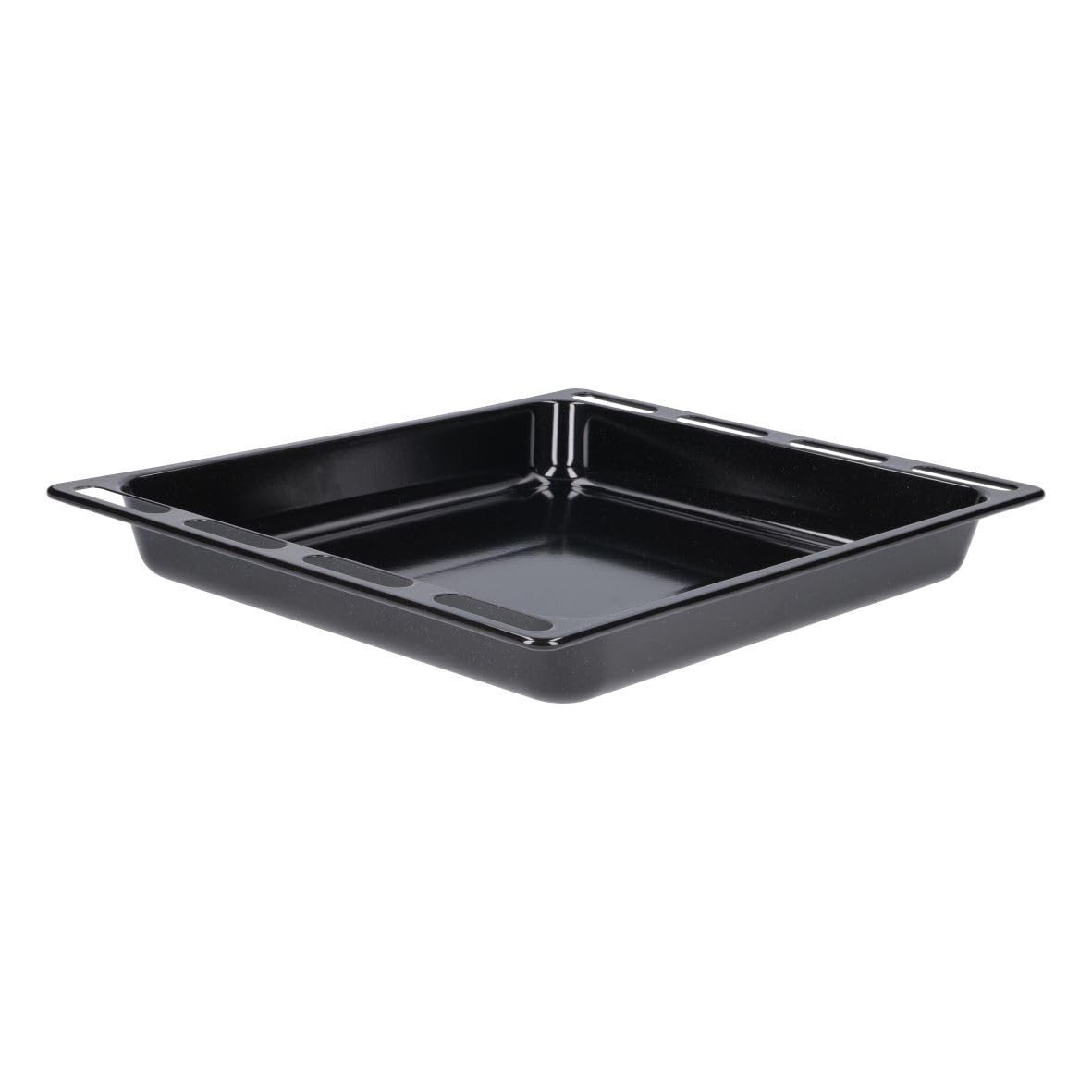 Baking sheet cake pan, grease tray 446x365x56mm enameled oven stove Indesit Hotpoint C00099622 also Whirlpool 482000022808 for FB970C C65SP6 K6C11 FD960P FT850 SE651X CI56HW FZ1022 C60DTX