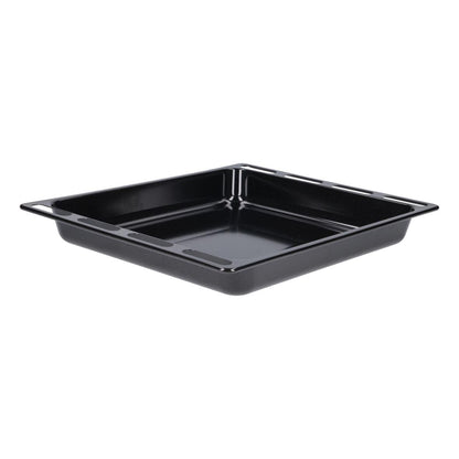 Baking sheet cake pan, grease tray 446x365x56mm enameled oven stove Indesit Hotpoint C00099622 also Whirlpool 482000022808 for FB970C C65SP6 K6C11 FD960P FT850 SE651X CI56HW FZ1022 C60DTX