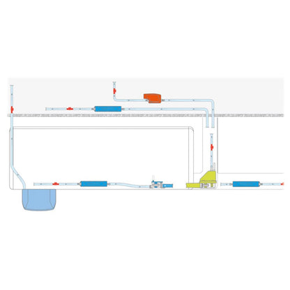 Air conditioner condensate pump Aspen Maxi Orange