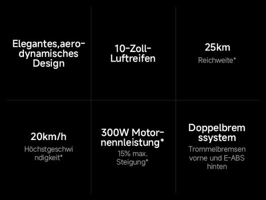 Xiaomi Electric Scooter 4 Lite 2nd Gen (EN) Foldable E-Scooter with street approval (up to 25km range & 15% incline, dual-brake system, 10" pneumatic tires, turn signals, IPX4, max. 100kg, display, app)