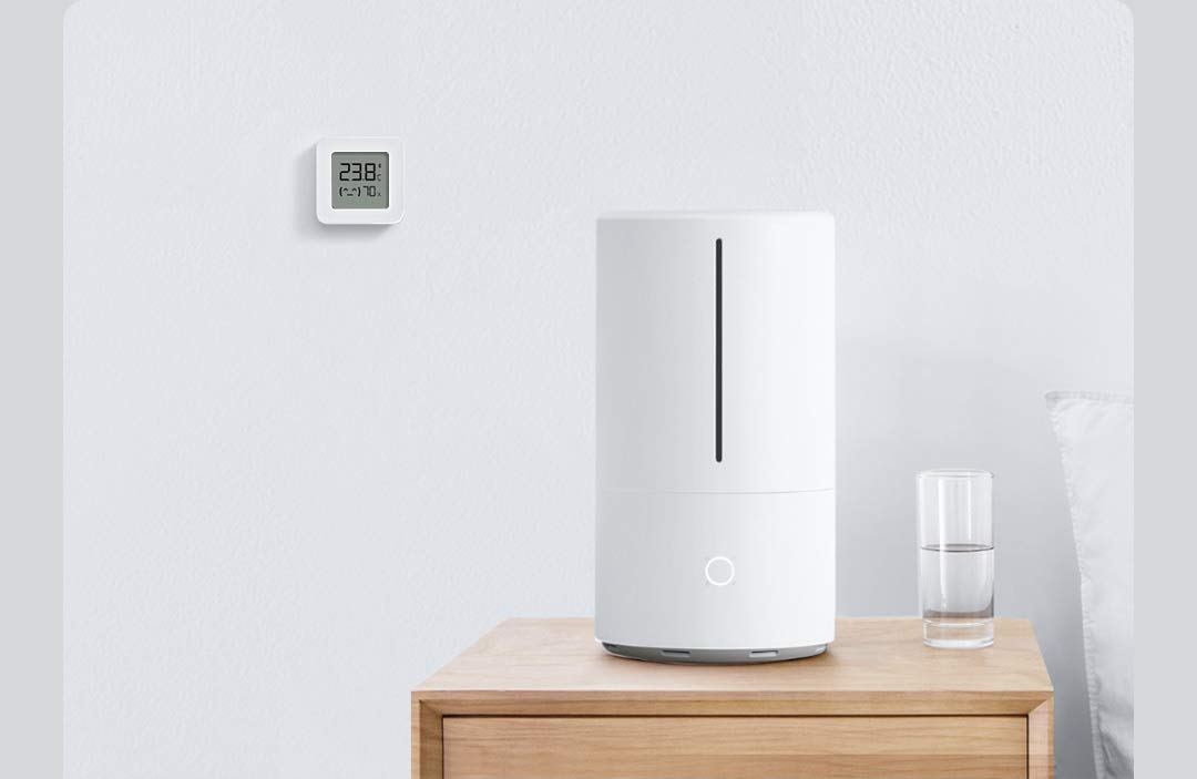 Xiaomi Mi Temperature and Humidity Monitor 2 monitors for monitoring temperature and humidity, pack of 2, white, large