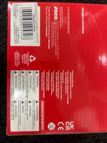 Official licensed product FC Bayern Munich Allianz Arena 3D mini football stadium building set by FOCO.
