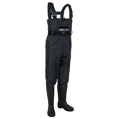 Night Cat Chest Waders Men Women Chest Waders with Boots Waterproof Breathable Crosswater Waders