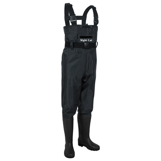 Night Cat Chest Waders Men Women Chest Waders with Boots Waterproof Breathable Crosswater Waders