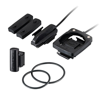 Sigma BC500 Computer, black, One Size & Sigma Sport accessory, cable kit for bracket 2032, Black
