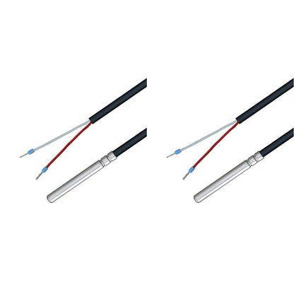 iOVEO 035HP02207 - PT1000 temperature sensor with PVC cable up to 105°C, sensor, memory sensor, heating, 7 meters (Pack of 2)