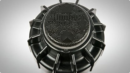 4 x Hunter PGJ-04 pop-up sprinklers - black, red - metal - irrigation sprinkler
