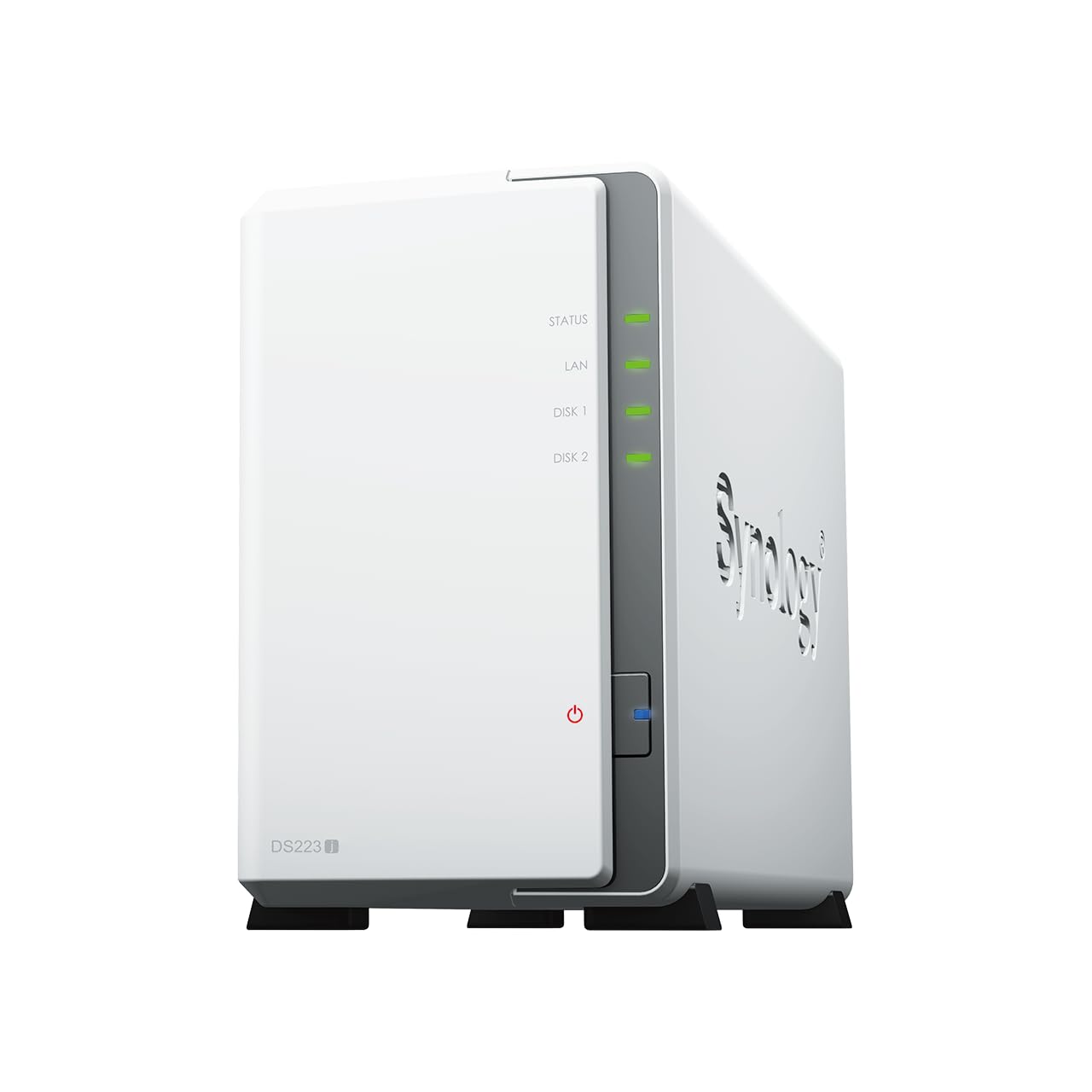 Synology DS223J 2 Bay Desktop NAS, white