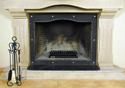 Imex EL ZORRO 10803 fireplace grill with ash pan, 46 x 36 cm.