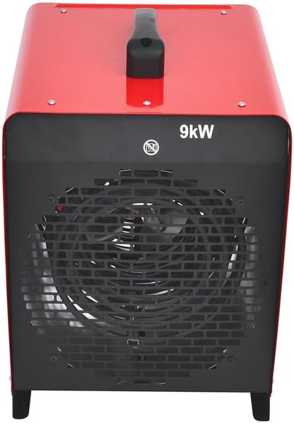 Aktobis electric heater WDH-BGP09 (9 kW / 16 A) - construction heater.
