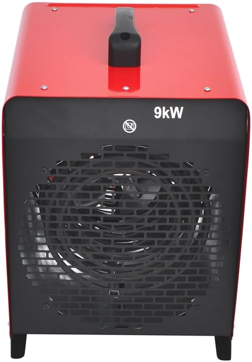 Aktobis electric heater WDH-BGP09 (9 kW / 16 A) - construction heater.