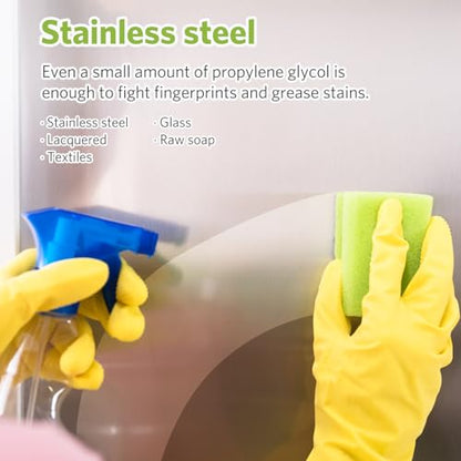 IMECIG 2 x 500ml PG Propylene Glycol liquid E1520, purely plant-based, 0% additives, high-quality.