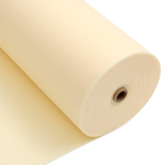 Longing Home Tablecloth Roll, 1 × 25M, Beige, Disposable Non-Woven Fabric-Like Tablecloth Roll, Bulk Tablecloth Roll, Suitable for Birthday, Party, Decor