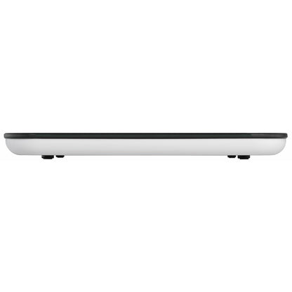 WMF Digital Kitchen Scale black 23 x 15 x 2 cm, baking scale, household scale, digital kitchen scale, safety glass, precise to the gram, tare function, 5kg maximum weight, black