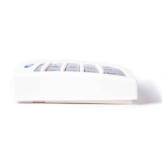 Metal signal 218 433 MHz gate code lock Tormatic Novoferm white.