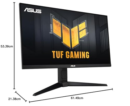 ASUS TUF Gaming VG27AQML1A - 27 inch WQHD monitor - 260 Hz, 1ms GtG, G-Sync, FreeSync, Adaptive Sync, ELMB, GameFast, DisplayHDR 400 - Fast-IPS, 16:9, 2560x1440, USB, DP, HDMI, ergonomic, speaker.