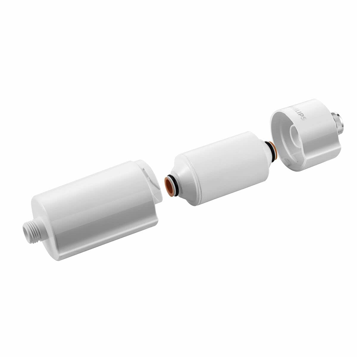 Philips Water Shower Filter Cartridge 1 cartridge removes chlorine and impurities Protects hair and skin High filtration capacity 50,000 L High flow rate - 8 L/min